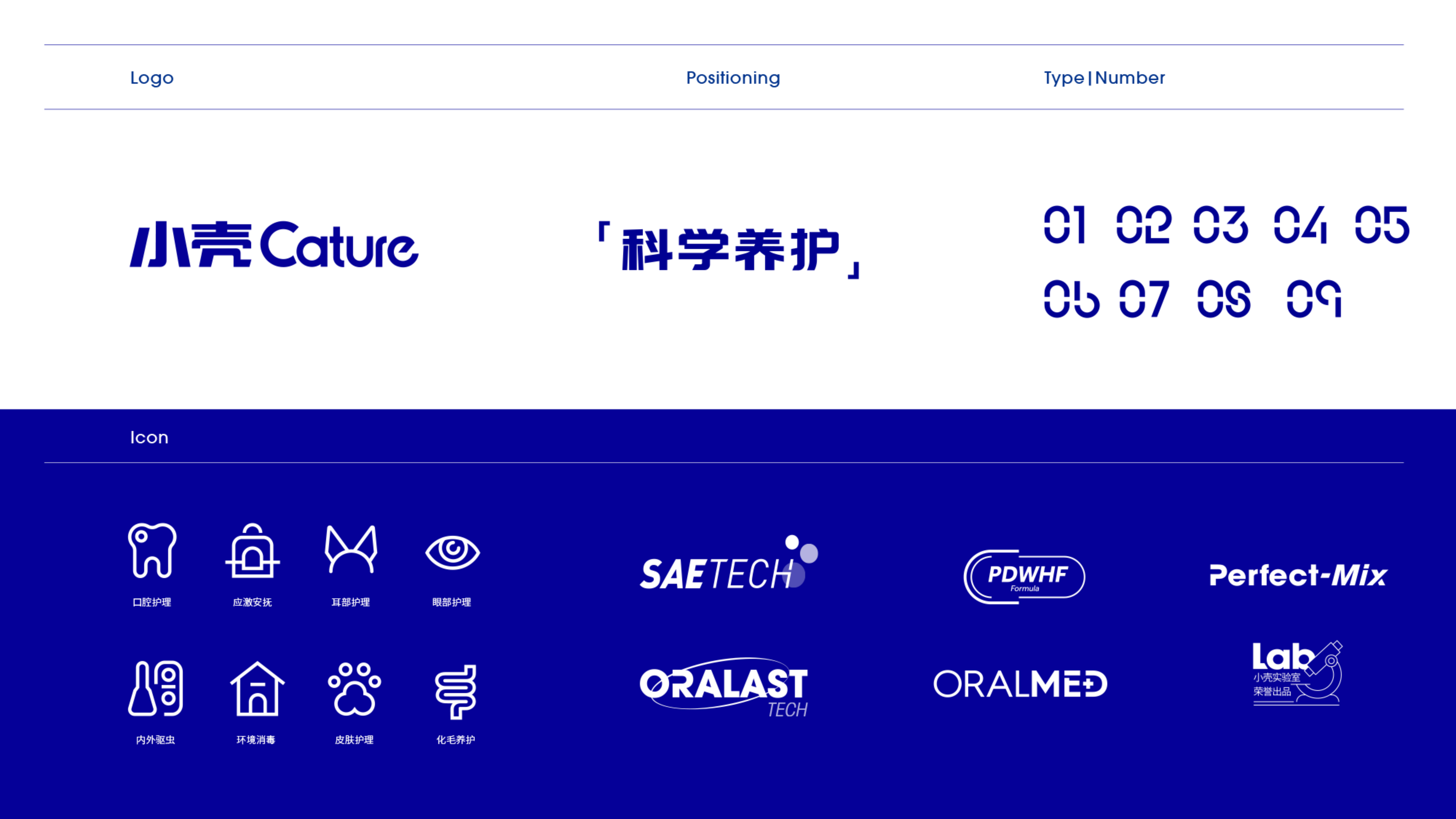 Cature brand guide: logo, positioning and number type