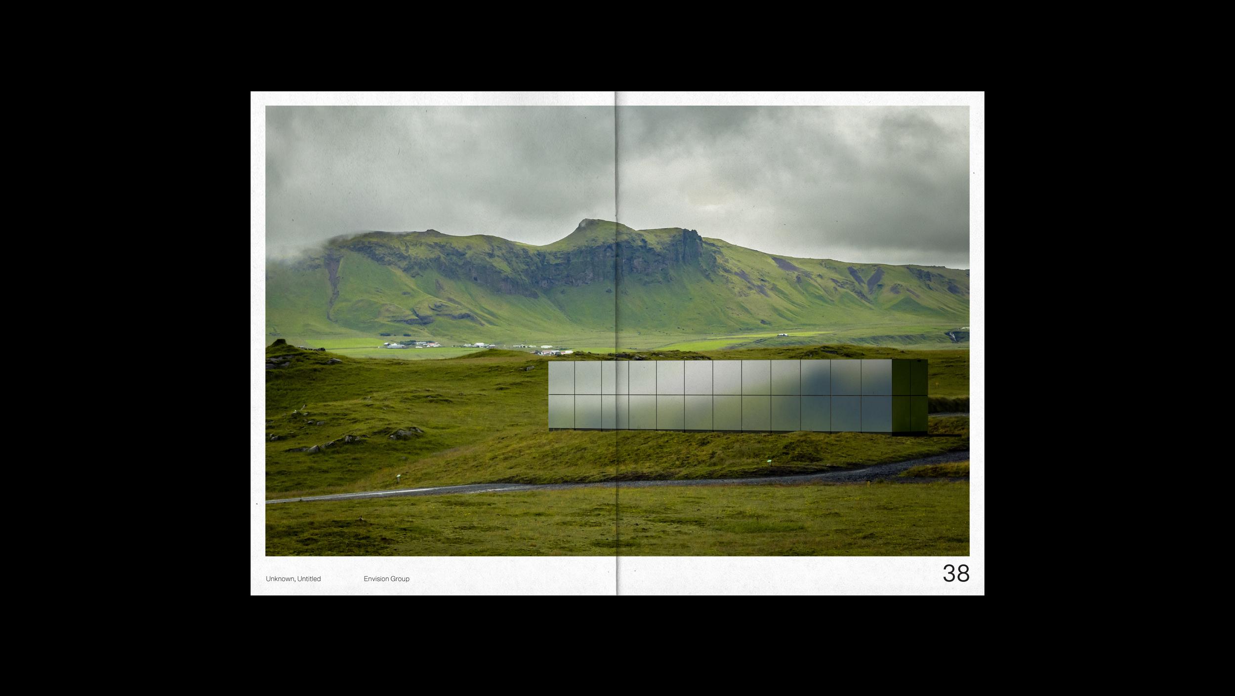 Envision Booklet spread: By building the world's first net zero industrial park