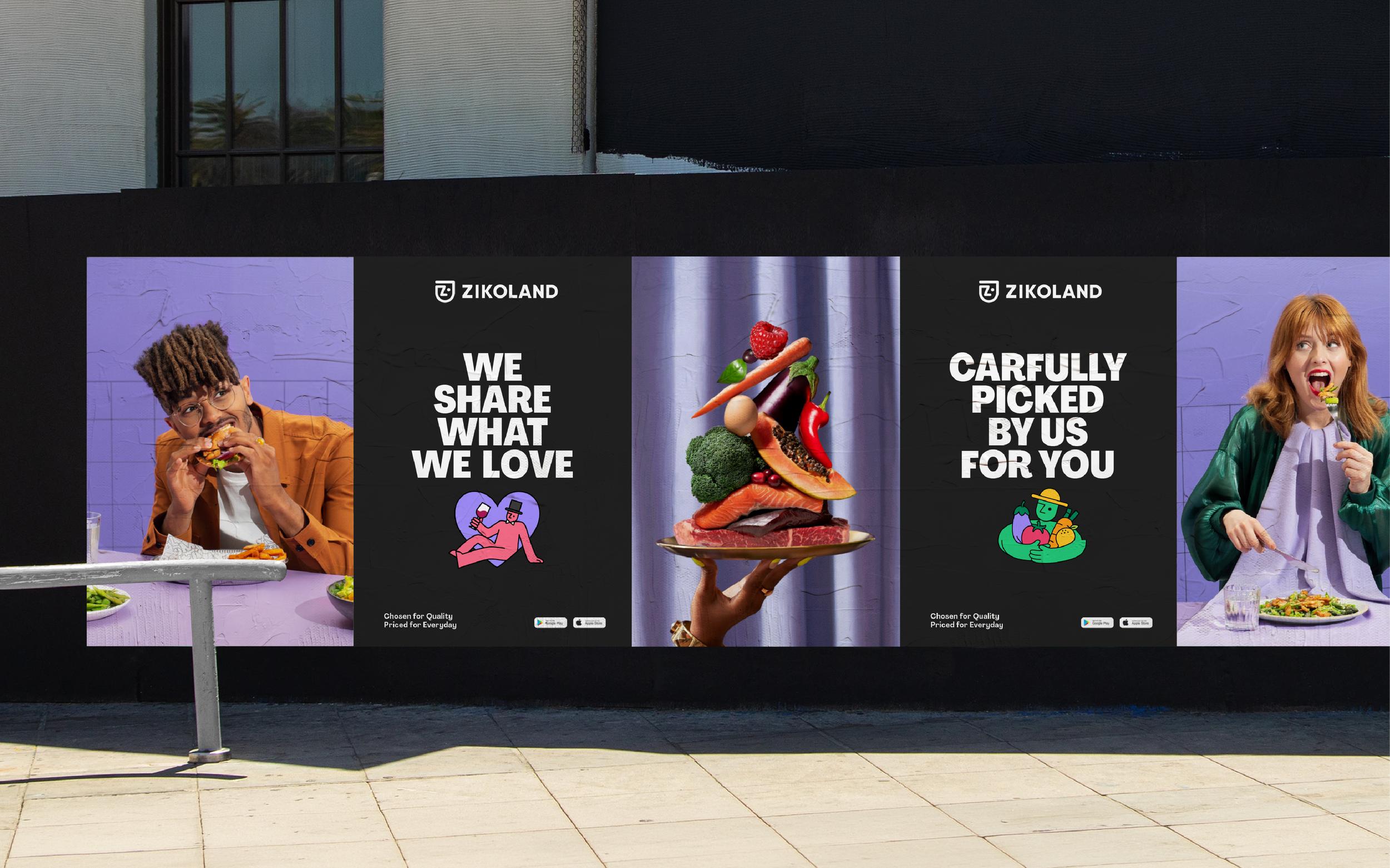 ZIKOLAND street billboard advertising campaign
